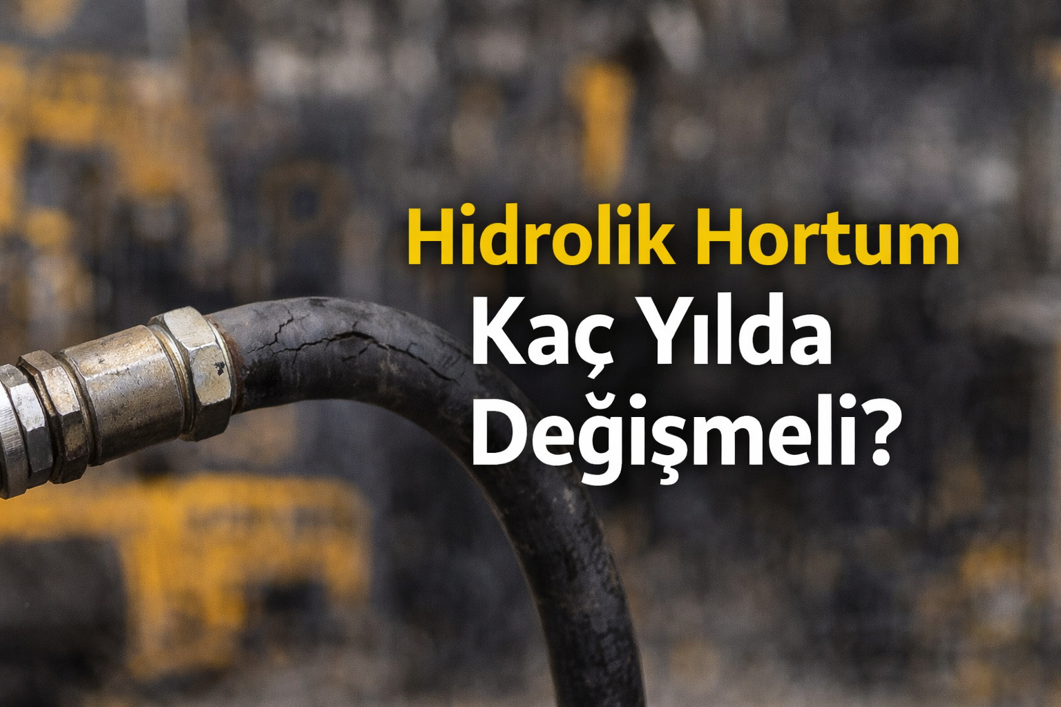 Hidrolik Hortum Kaç Yılda Değişmeli